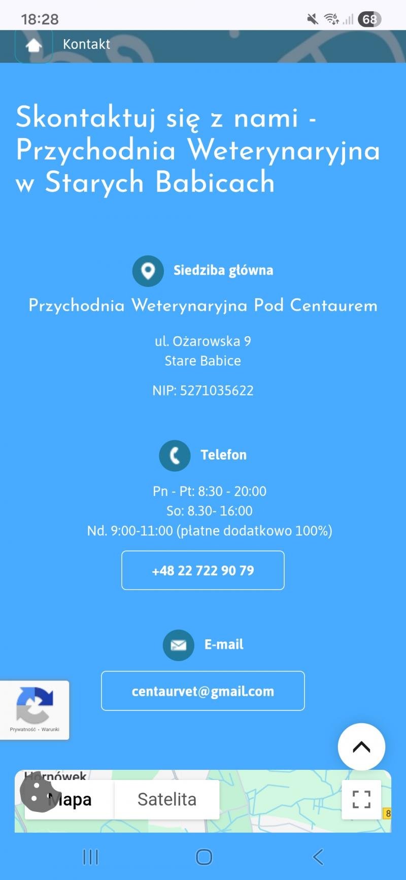 Promowane lecznice - WORLDPETNET